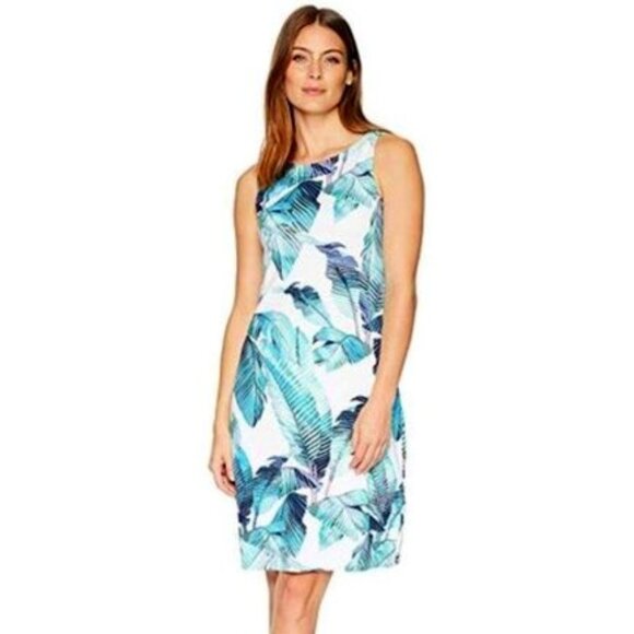 NWT! Tommy Bahama Fiesta Palms Dress - Picture 2 of 7